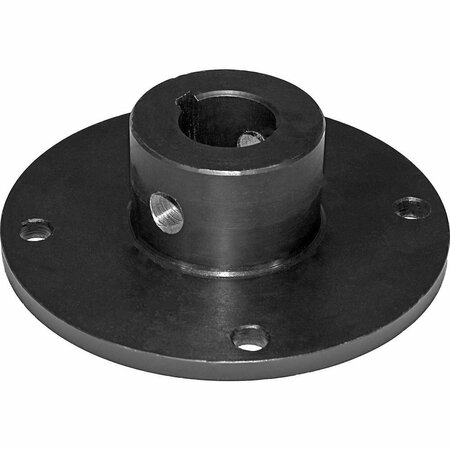 AFTERMARKET UNIVERSAL SPINNER HUB KEYEDCROSS DRILLED 278 INCH HIGH 924F0017T